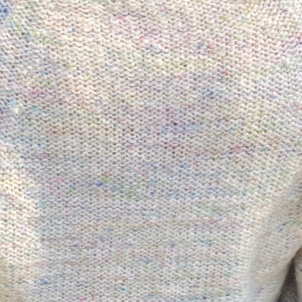 Natural Beauty Basic Multi-Colored Knit Sweater - image 5